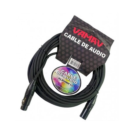 Cable de Audio XLR Macho a...