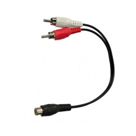 Cable Extension Y de 2 RCA...