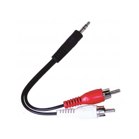 CABLE Y PARA AUDIO 2 PLUGS...