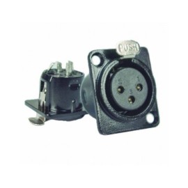Conector Metálico Xlr...