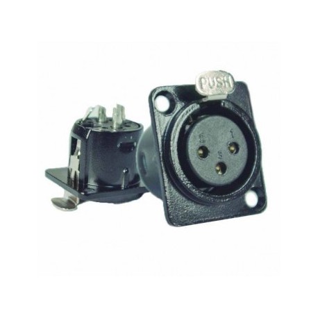 Conector Metálico Xlr...