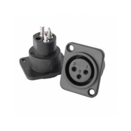 Conector Plástico XLR...