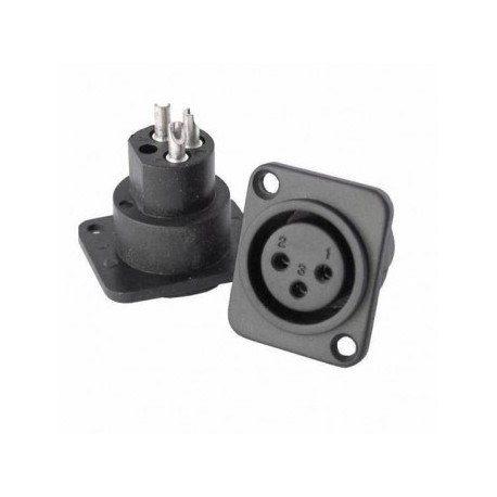 Conector Plástico XLR...