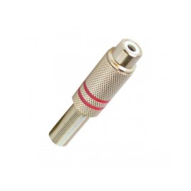 Conector RCA Hembra Metal...