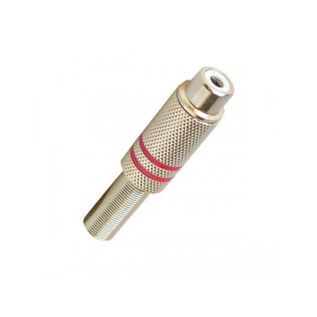 Conector RCA Hembra Metal...