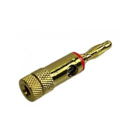 Conector Tipo Banana dorado...