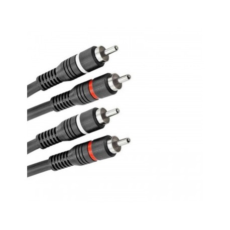 Extension 2 Plugs Rca Por...