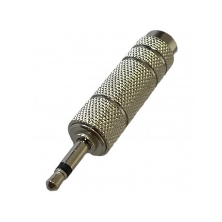 adaptador jack 6,3mm mono a...