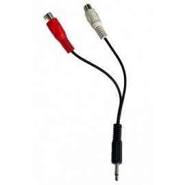 Extension Y 2 Jacks Rca A 1...
