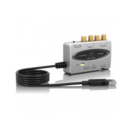 Interfaz de Audio Behringer...