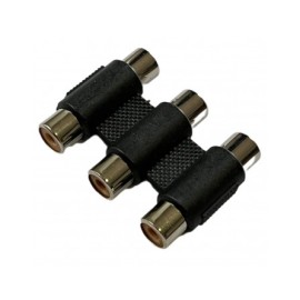 Adaptador 3 jacks RCA a 3...