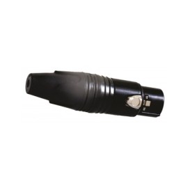 Jack Canon 3 Pin Negro Con...
