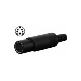 Jack Mini Din 4 Puntos