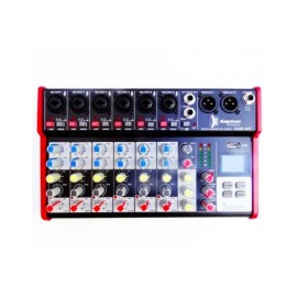 Mezcladora 8 Canales Usb...