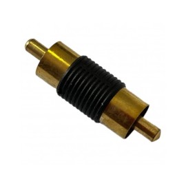 Adaptador plug RCA a plug RCA