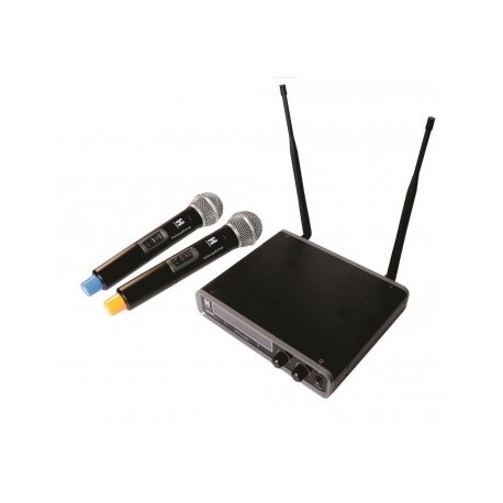 Sistema 2 Microfonos UHF...