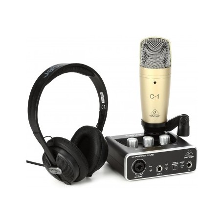 SISTEMA BEHRINGER GRABACION...