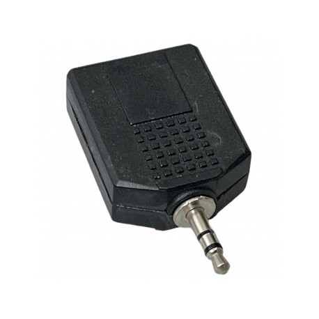 Adaptador de 2 jacks 6,3mm...