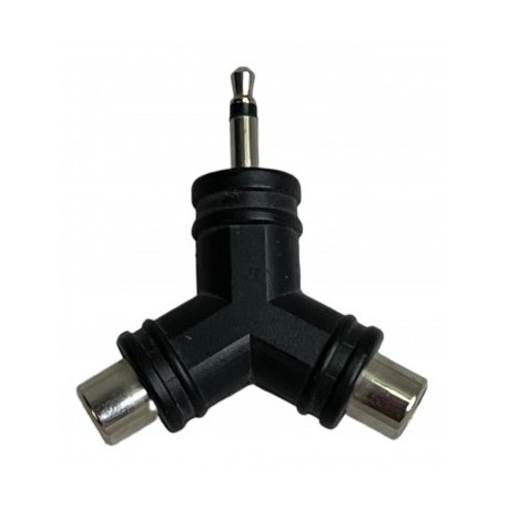 Adaptador de 2 jacks RCA a...