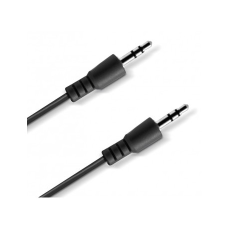 Cable auxiliar NEGRO 3.5 mm...